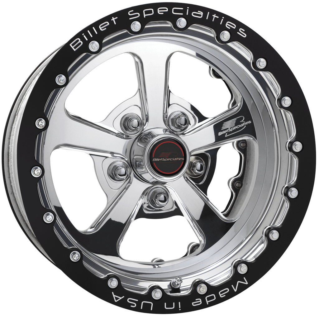 Billet Specialties Dominator Double Bead Lock 15X15 4.5" Back Spacing 73 Bolt Pattern (5X5) - RDB95157345N