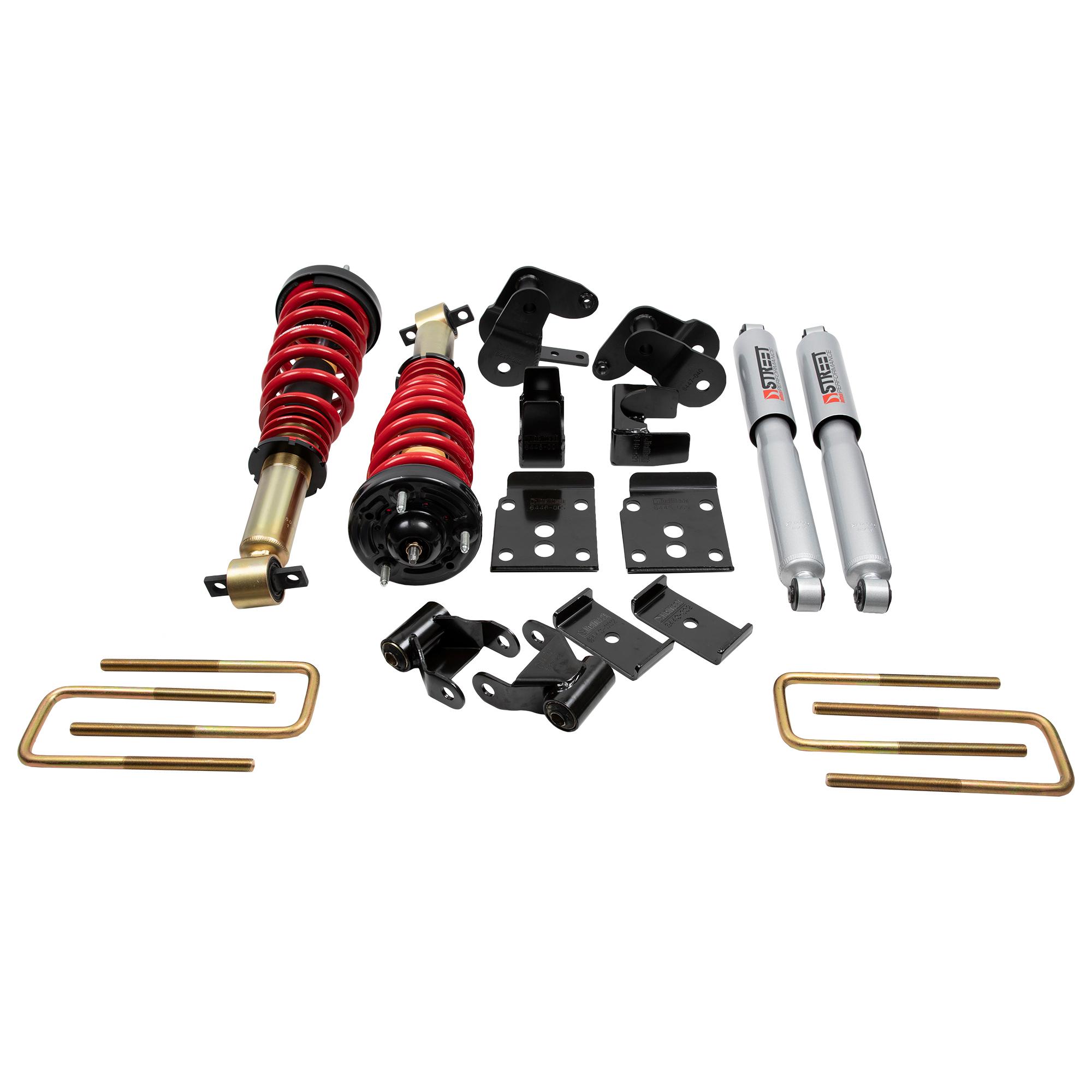 Belltech Complete Kit Inc. Height Adjustable Front Coilovers (2015-2020 Ford F150 2WD/4WD (All Cabs)) - 1001SPC