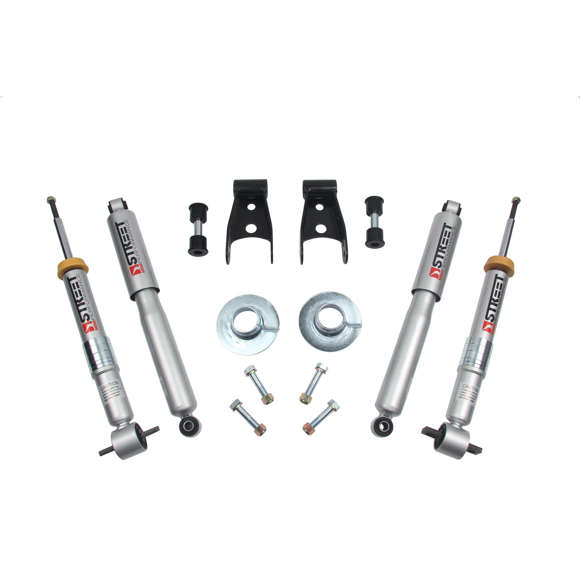 Belltech 1002SP +1 TO -3F 2" R Drop Lowering Kit w/Street Performance Shocks (2015-2017 F150)