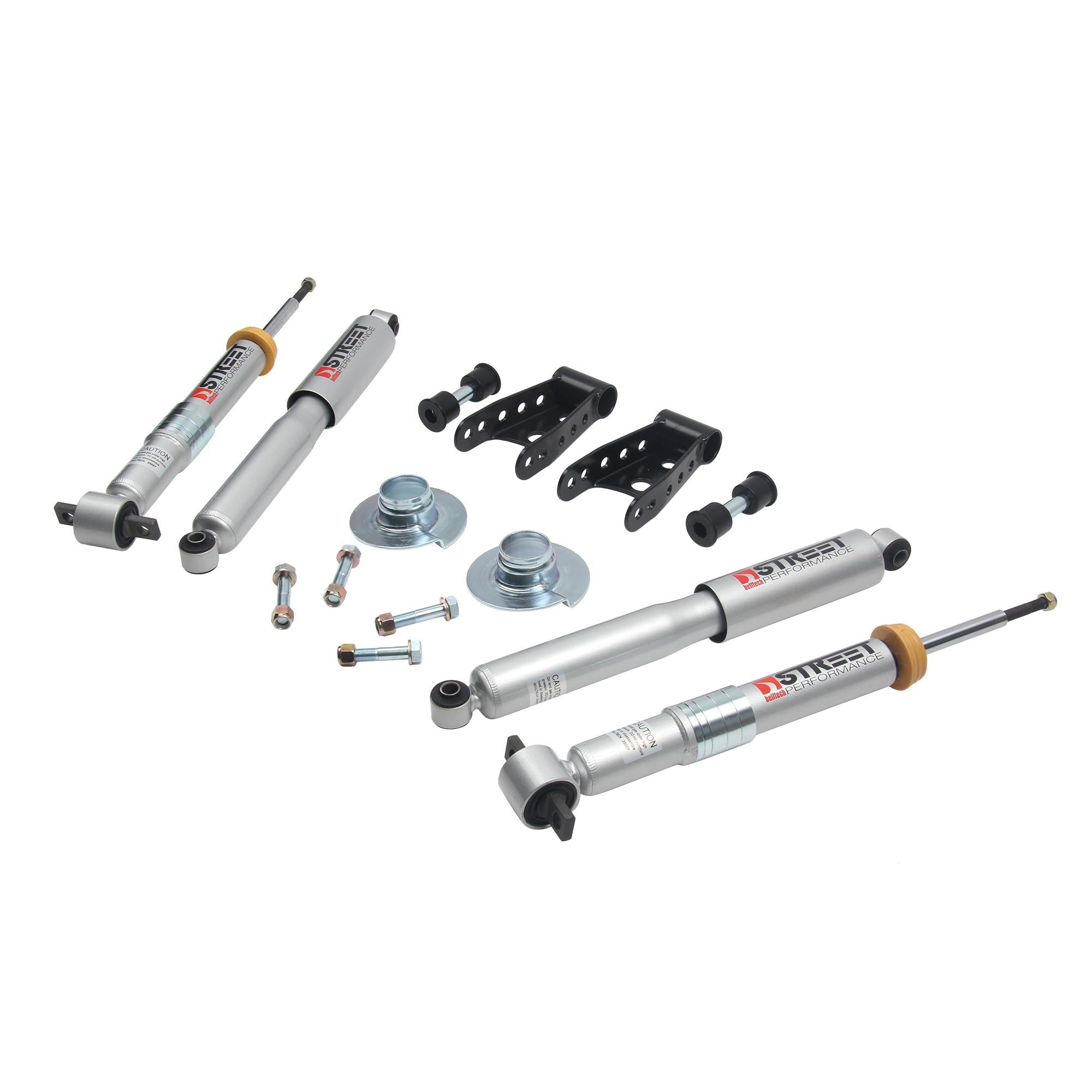 Belltech 1002SP +1 TO -3F 2" R Drop Lowering Kit w/Street Performance Shocks (2015-2017 F150)