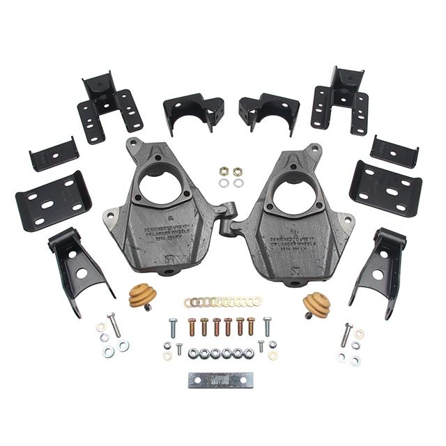 Belltech Front And Rear Complete Kit W/O Shocks (2016-2018 GMC Sierra 1500,2016-2018 Silverado 1500) - 1012