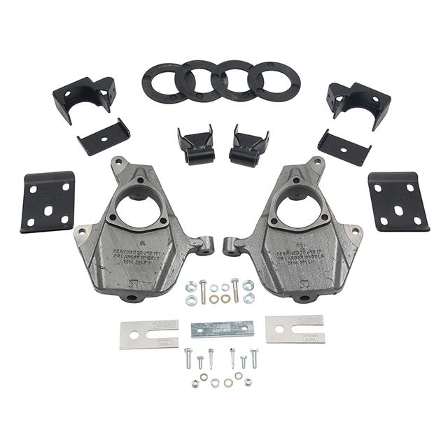 Belltech Front And Rear Complete Kit W/O Shocks (2016-2018 Silverado 1500,2016-2018 GMC Sierra 1500) - 1016
