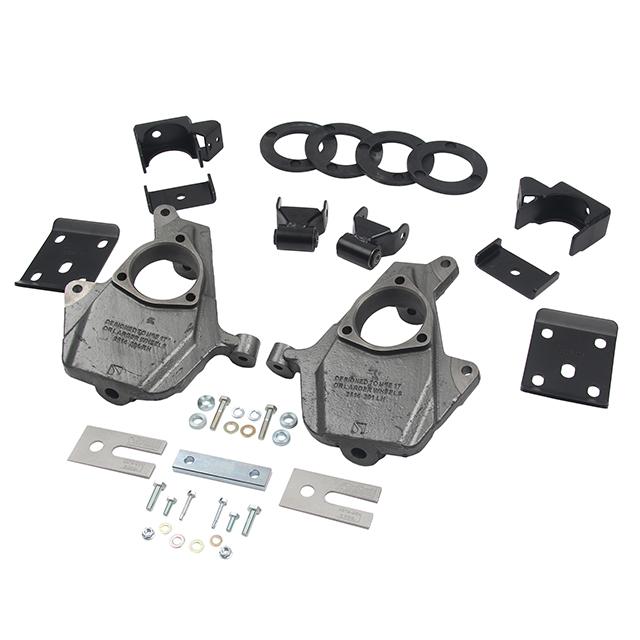 Belltech Front And Rear Complete Kit W/O Shocks (2016-2018 Silverado 1500,2016-2018 GMC Sierra 1500) - 1016