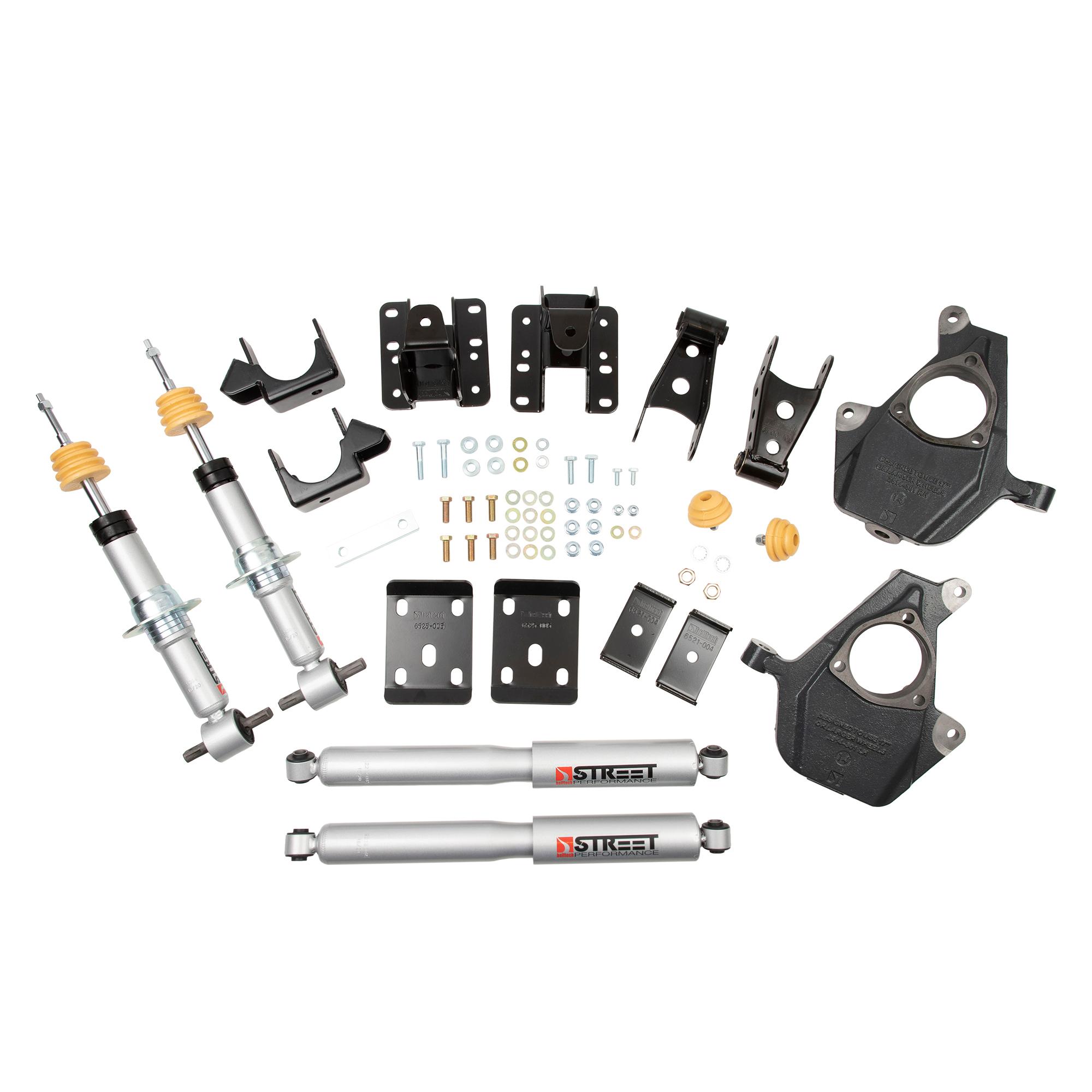 Belltech Front And Rear Complete Kit W/ Street Performance Shocks (2016-2018 GMC Sierra 1500,2016-2018 Silverado 1500) - 1017SP