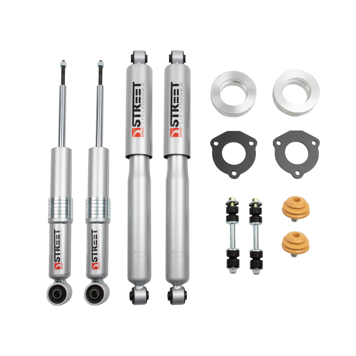 Belltech 2.5" Coil Spring Spacer Inc. Front and Rear Trail Performance Struts/Shocks (2015-2017 Colorado,2015-2017 GMC Canyon) - 1022SP