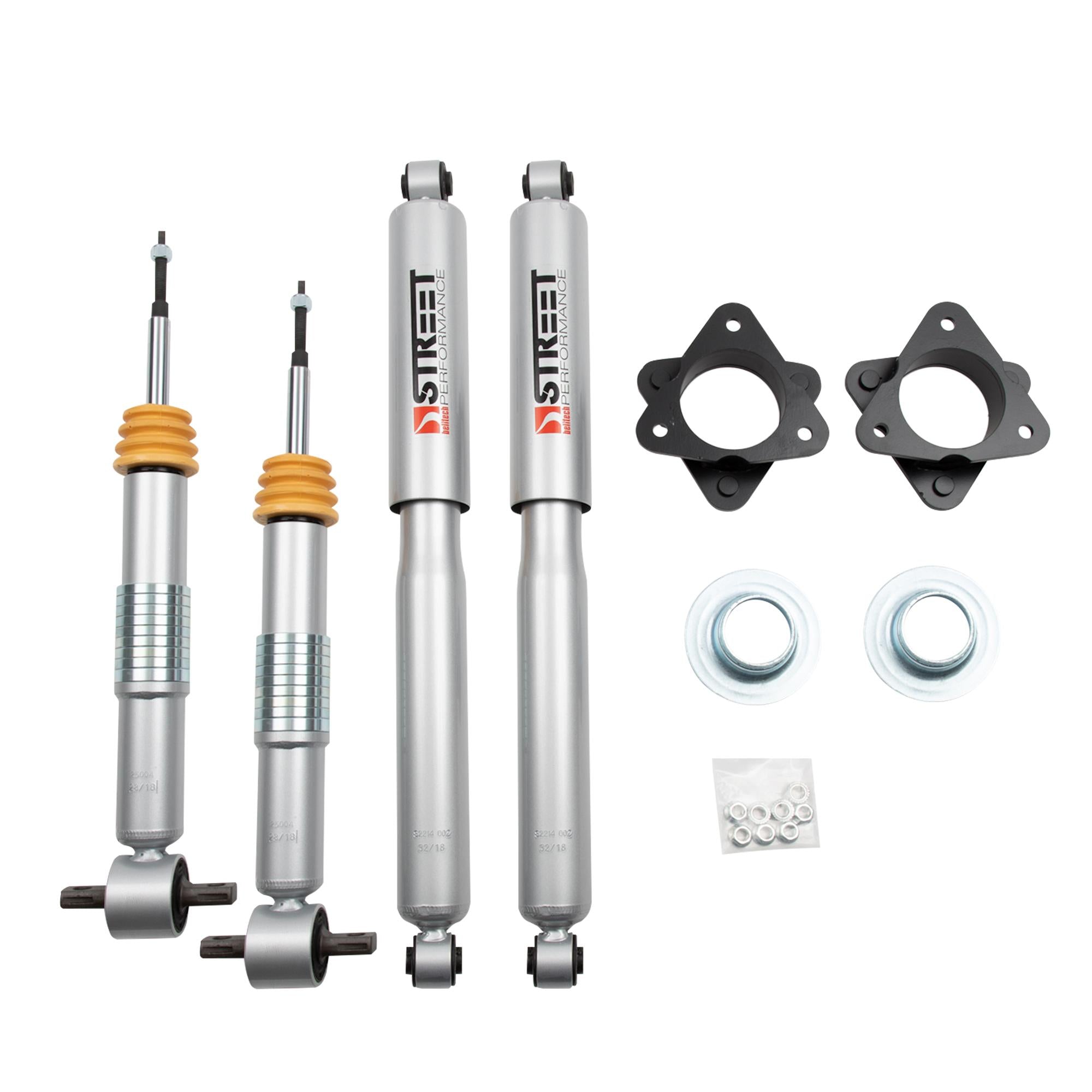 Belltech 3" Coil Spring Spacer Inc. Front and Rear Trail Performance Struts/Shocks - 1023SP