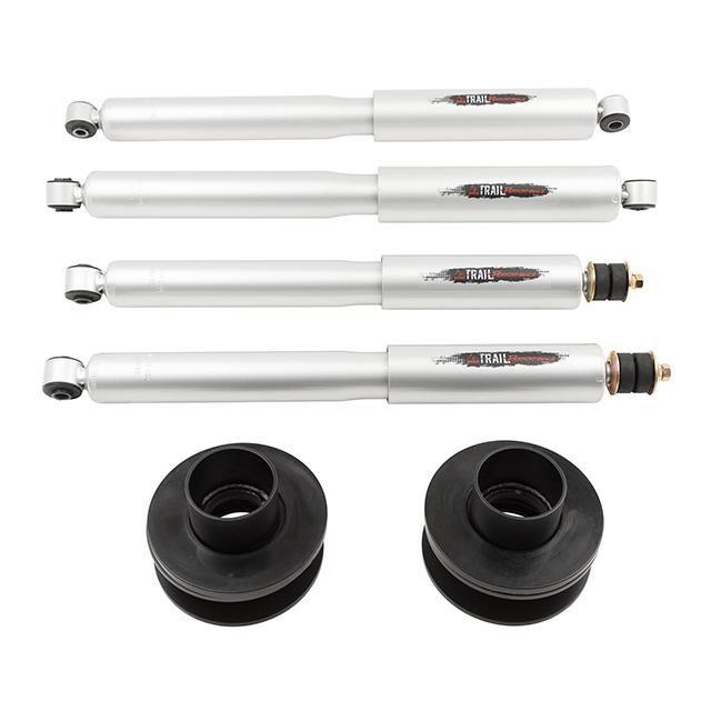 Belltech 2.5" Coil Spring Spacer Inc. Front and Rear Trail Performance Struts/Shocks (2011-2019 F-350 Super Duty,2011-2019 F-250 Super Duty) - 1028SP