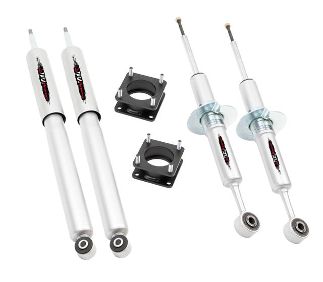 Belltech 2.5" Coil Spring Spacer Inc. Front and Rear Trail Performance Struts/Shocks (2007-2019 Tundra) - 1030SP