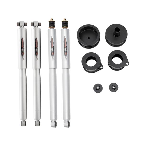 Belltech 2.5" Leveling Kit with Shocks (2007-2017 Wrangler Rubicon 4 Door) - 1033SP