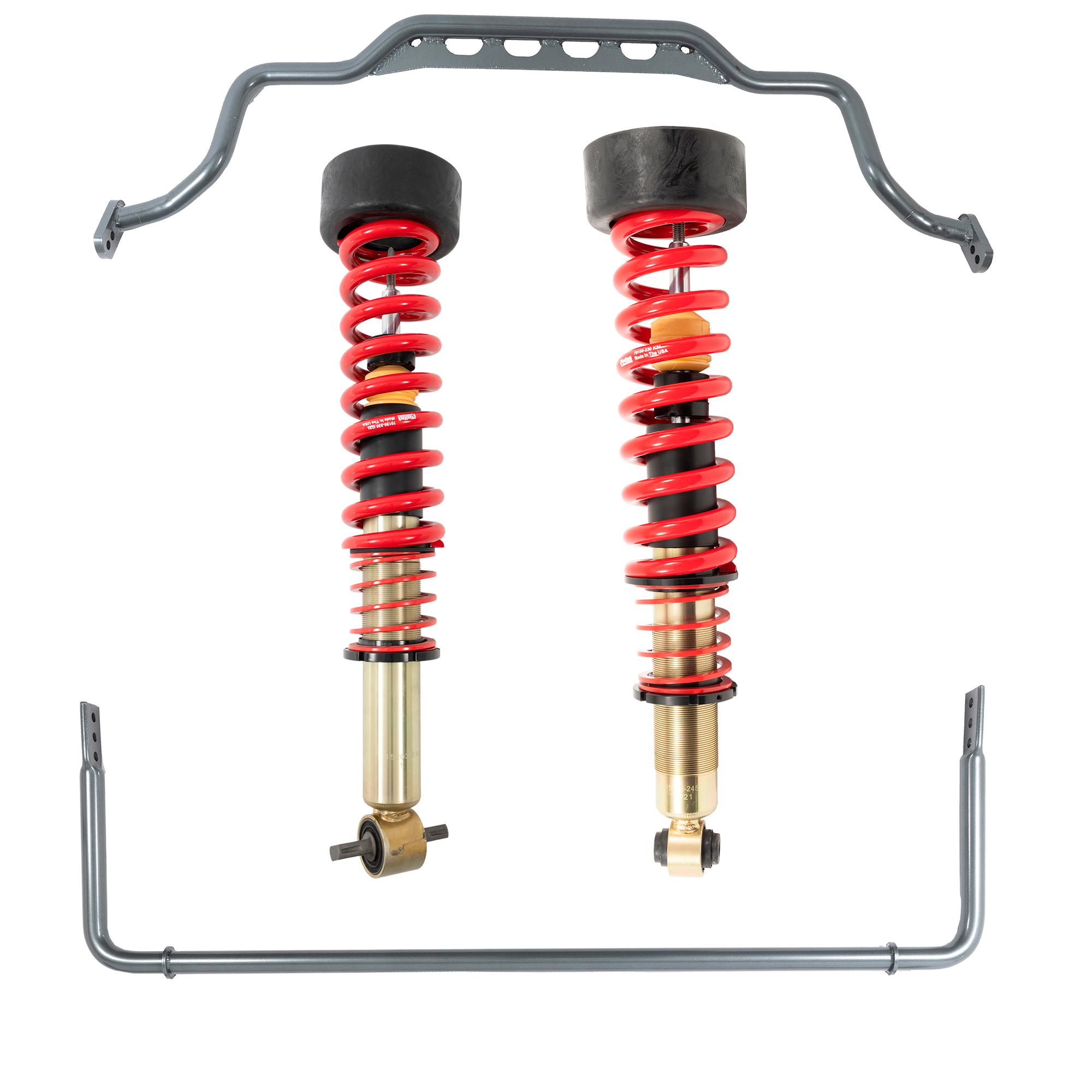 Belltech Complete Kit Inc. Height Adjustable Front Coilovers & Swaybar Set (2021+ GM Tahoe/Yukon 4WD 0-2.5" F / 0-2.0" R) - 1035HK