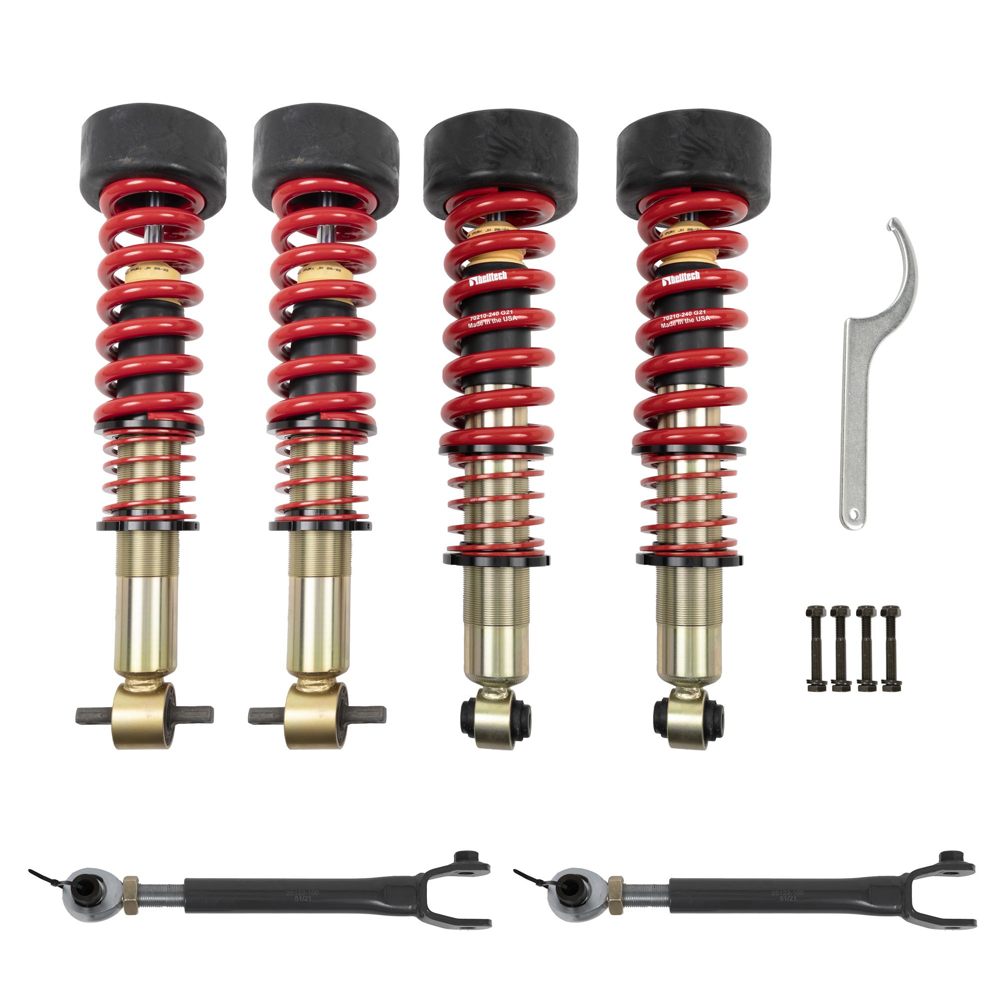 Belltech Complete Kit Inc. Front And Rear Height Adjustable Coilovers - 1036SPC