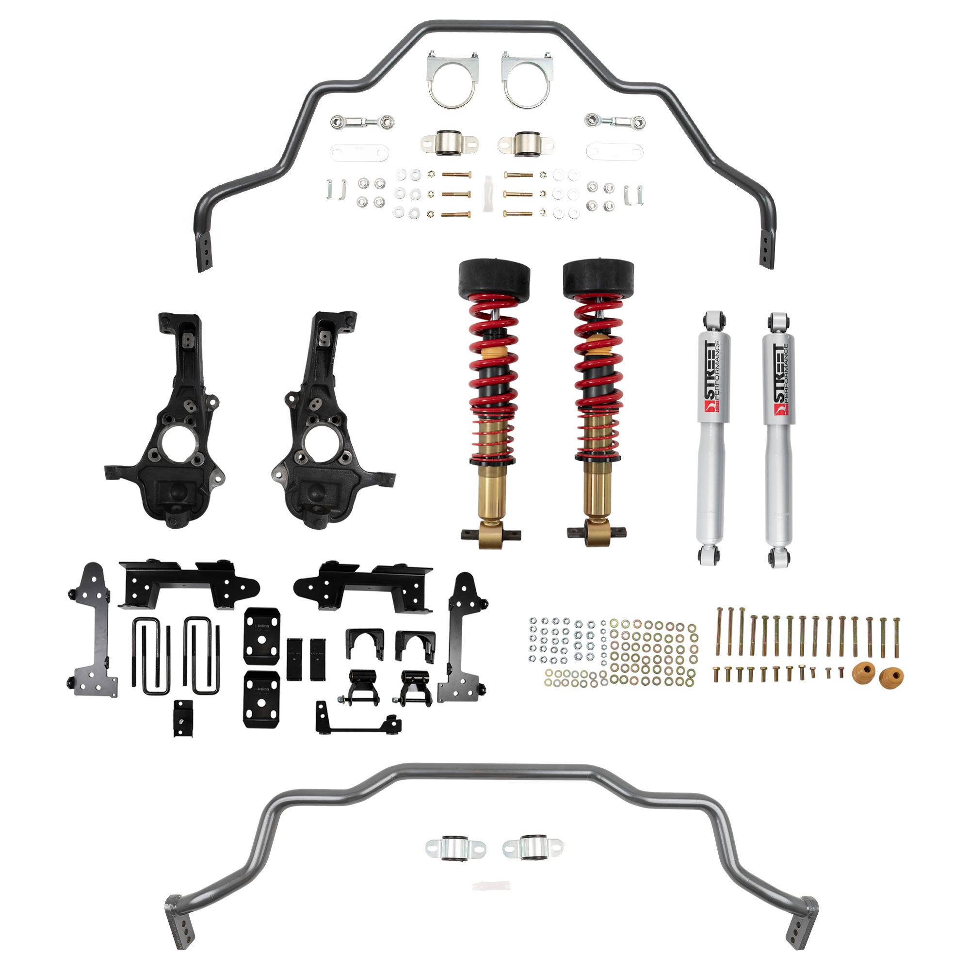 Belltech 1040HK 2WD Performance Handling Kit 2019-2021 GM Silverado / Sierra 1500 (All Cabs) Short Bed 2WD (Exc. Trail Boss / AT4 / Adaptive Ride Control)
