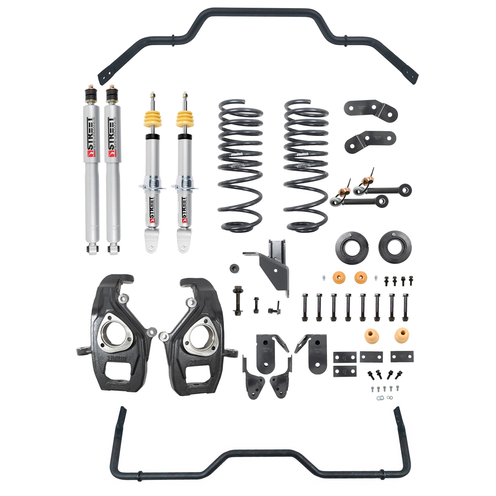 Belltech Front And Rear Complete Kit W/ Street Performance Shocks - 1062SPS