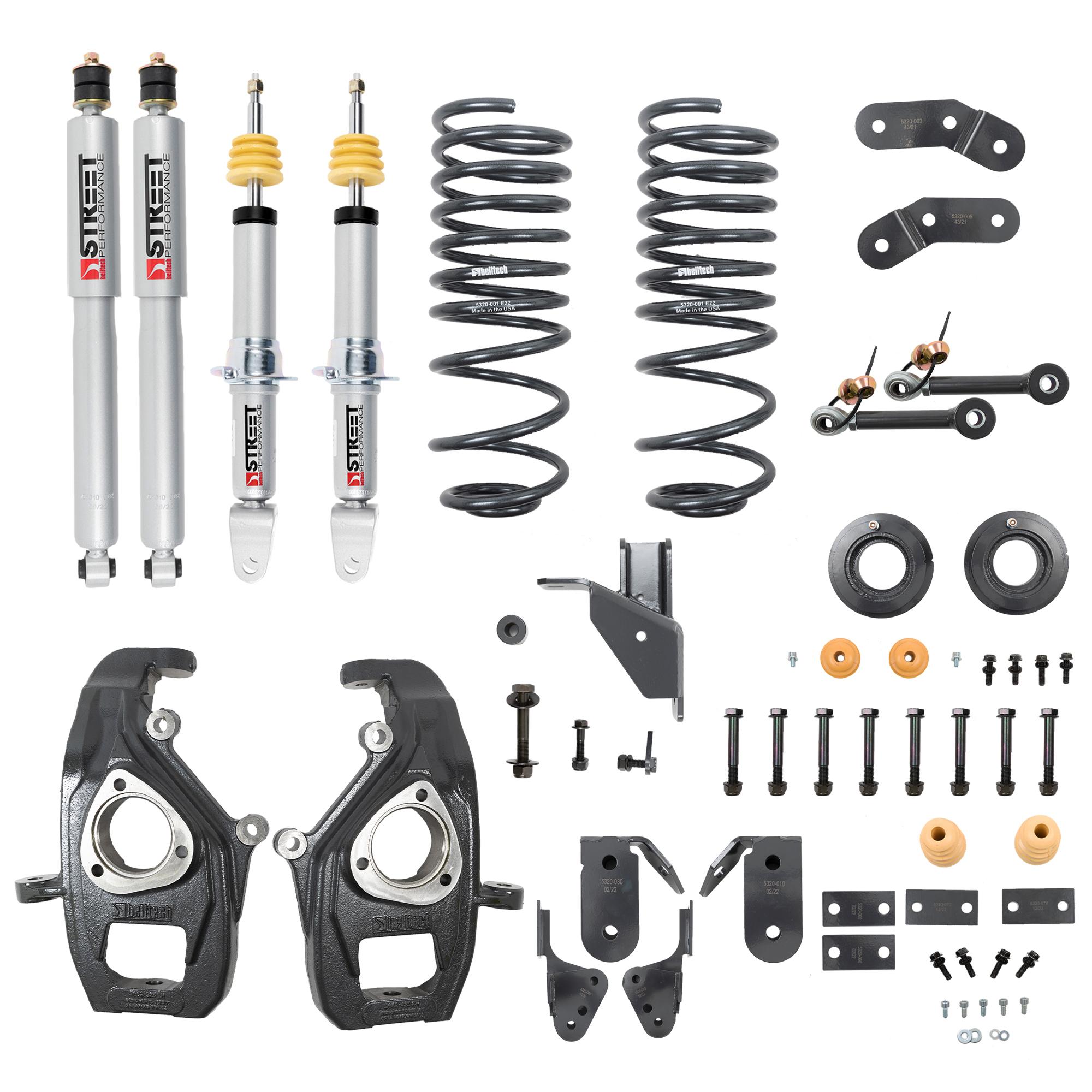 Belltech Front And Rear Complete Kit W/ Street Performance Shocks - 1062SP