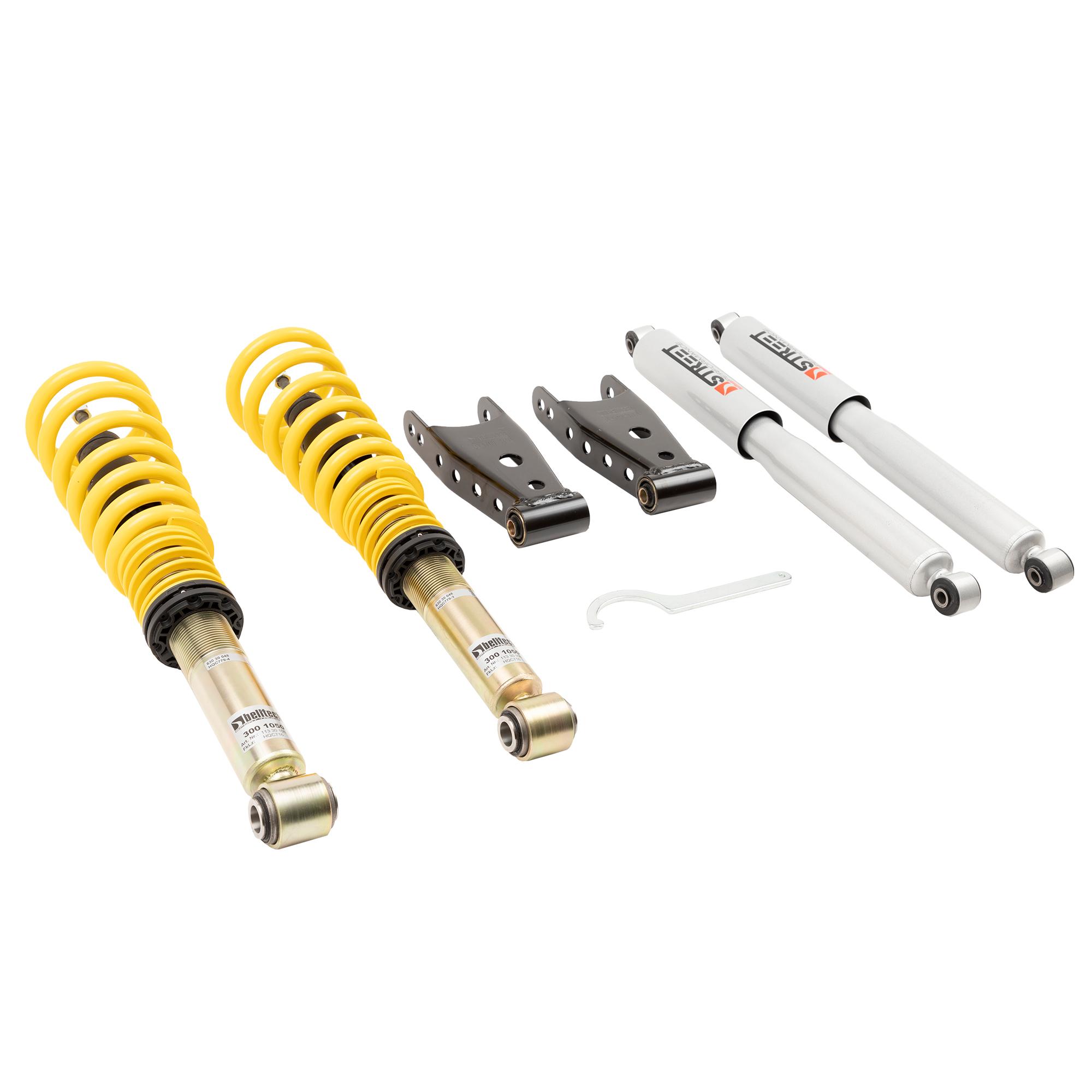 Belltech 13008 0-3" Drop Coilover Kit with Front Struts and Rear Shocks (2004-2013 F150)