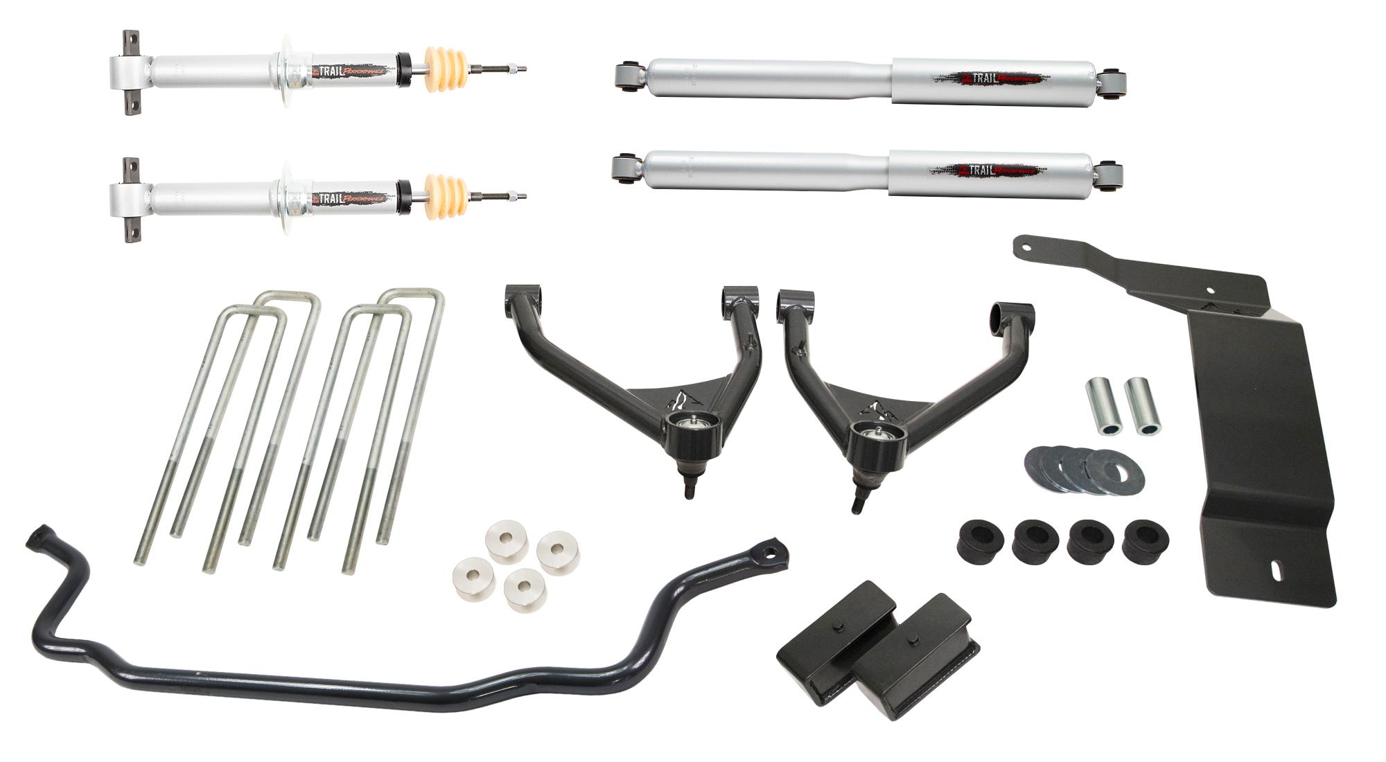 Belltech 150207TPS 2007-2013 Silverado / Sierra 1500 4wd (Ext & Crew Cab) 4in. Lift w/ Front Sway Bar - 150207TPS