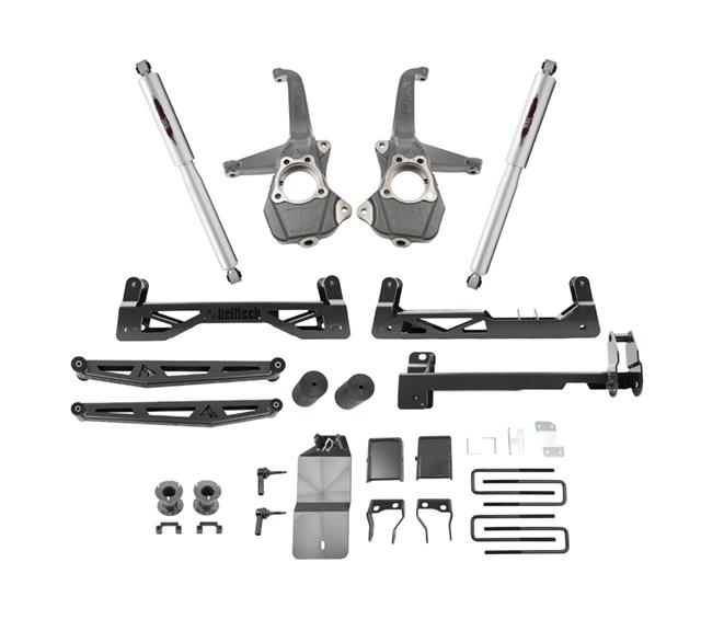 Belltech 6" Lift Kit Inc. Rear Trail Performance Shocks Only - 150210BK