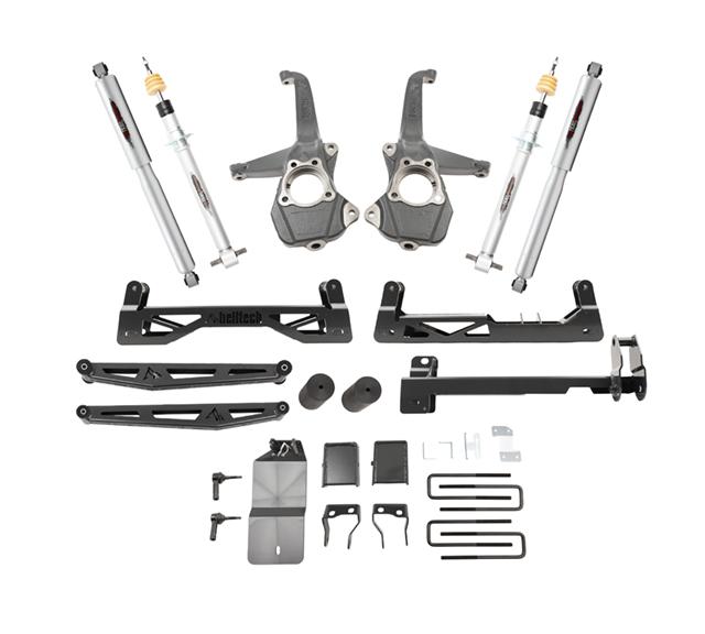 Belltech 150210TP LIFT KIT 6 in. Lift Kit Inc. Front and Rear Trail Performance Struts/Shocks 2019-2021 Silverado / Sierra 4wd 6 in. Lift - 150210TP