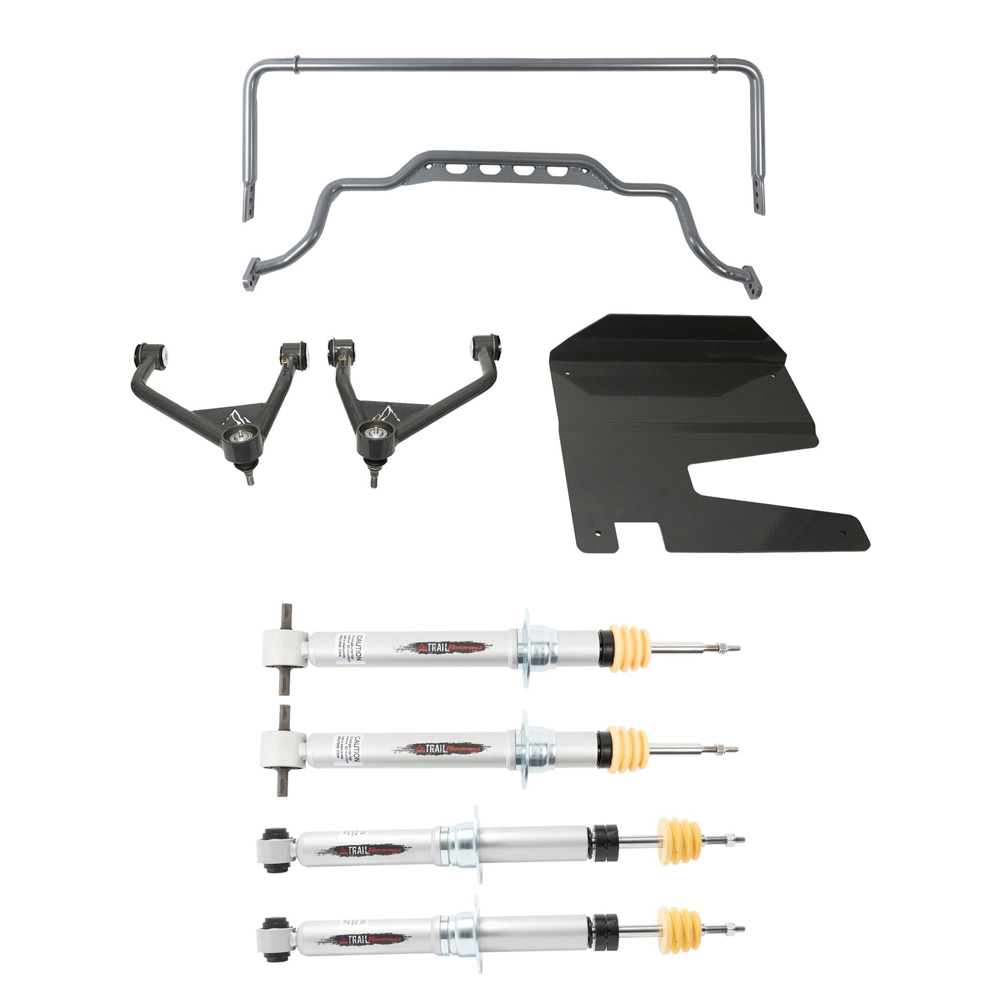 Belltech 4" Lift Kit Inc. Front and Rear Trail Performance Struts/Shocks (2021 Chevrolet Tahoe / GMC Yukon 2WD/4WD 4" Lift) - 150220TPS