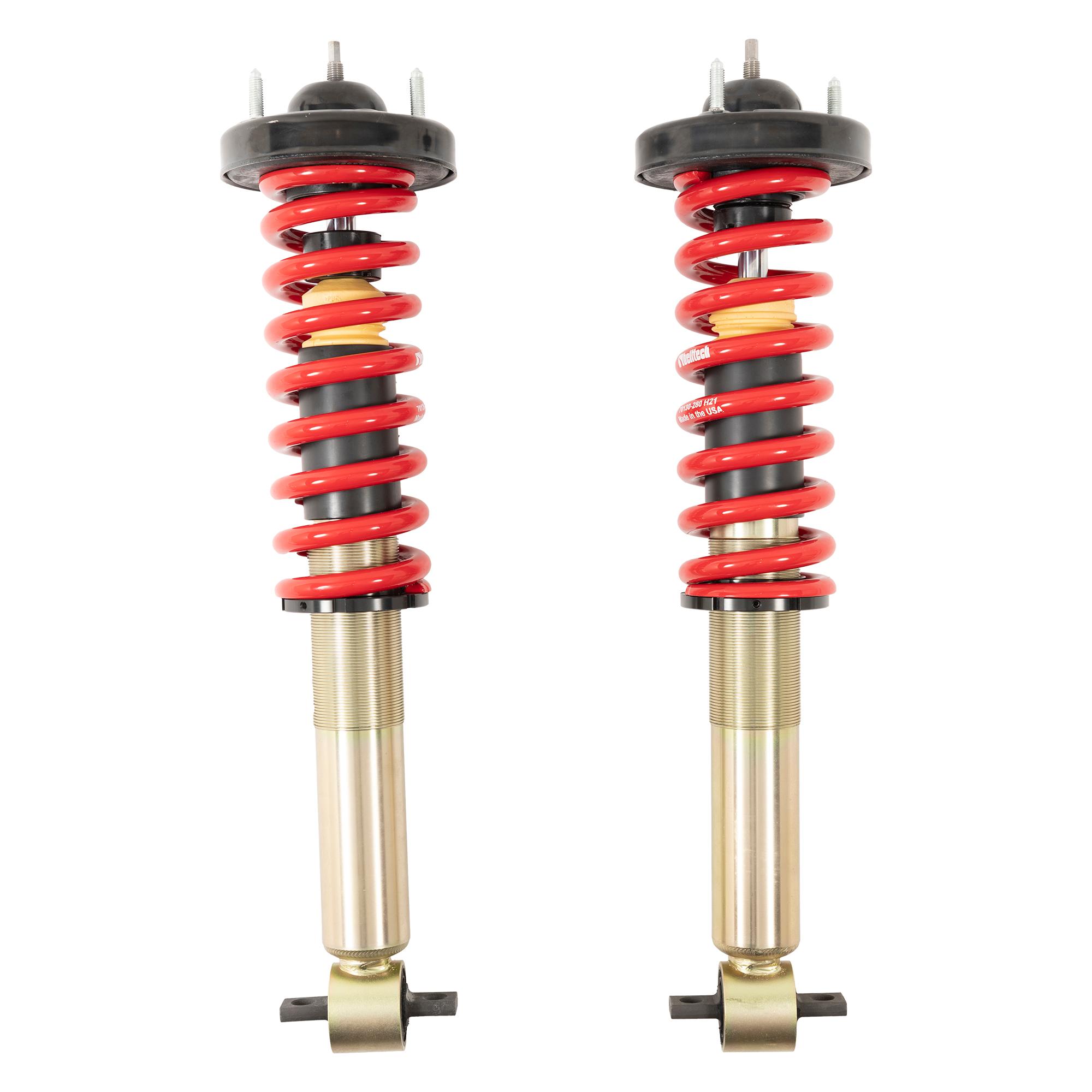 Belltech Factory Preset Fixed Damping, 0-3" Height Adjustable Level (2021 Ford F150 4WD (All Cabs) 0-3" Leveling) - 15107
