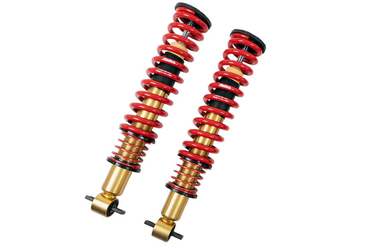 Belltech 0-4" Height Adjustable Front Lifting Coilover Kit (2021+ Ford Bronco 4WD Exc. Sasquatch Package ; 0-4" Front Only) - 15126