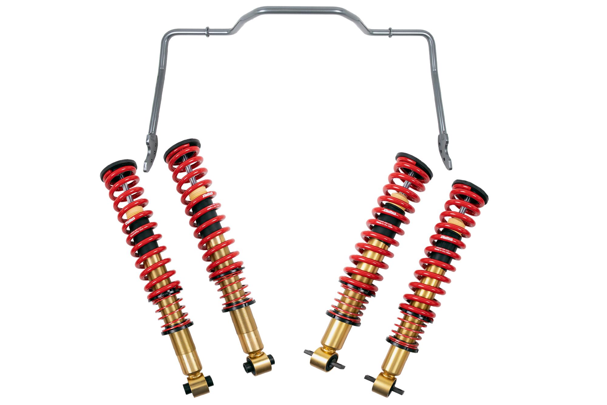 Belltech 0-4" Lift Kit with Front and Rear Trail Performance Coilovers (2021-2025 Ford Bronco) - 152601HK