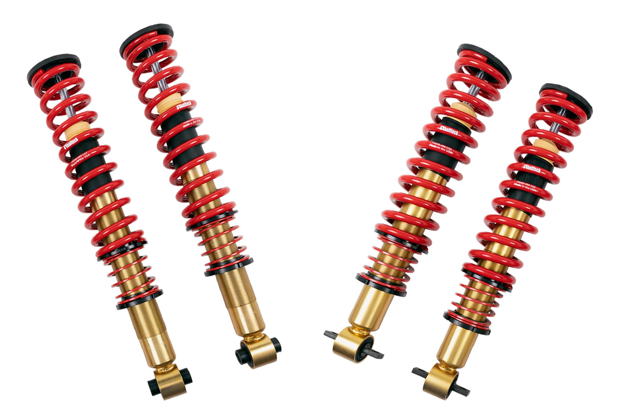 Belltech 0-4" Lift Kit Inc. Front and Rear Trail Performance Coilovers (2021+ Ford Bronco 4WD Excluding Sasquatch Package) - 152601TPC