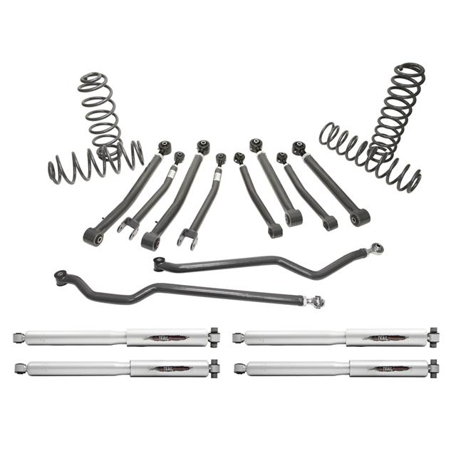 Belltech 153205TP LIFT KIT 4 in. Lift Kit Inc. Front and Rear Trail Performance Struts/Shocks 2018-2021 Wrangler Rubicon JL 4dr 4 in. Lift - 153205TP