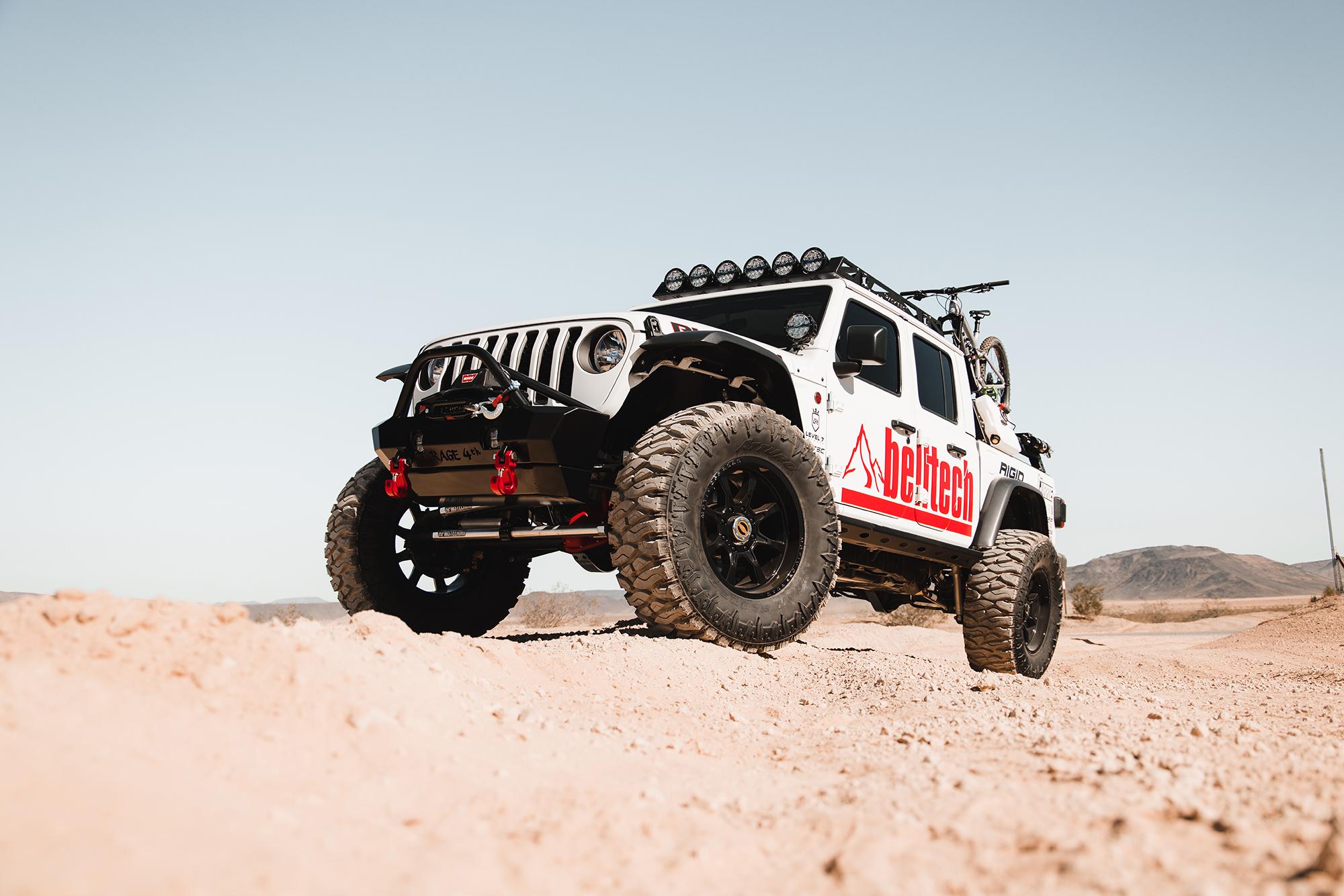 Belltech 153206TPS LIFT KIT 4in. Lift Kit Inc. Front and Rear Trail Performance Struts/Shocks 2020-2021 Jeep Gladiator Rubicon JT 4dr 4in. Lift (2020-2021 Jeep Gladiator Rubicon JT 4dr 4" Lift W/ Trail Performance Shocks) - 153206TPS