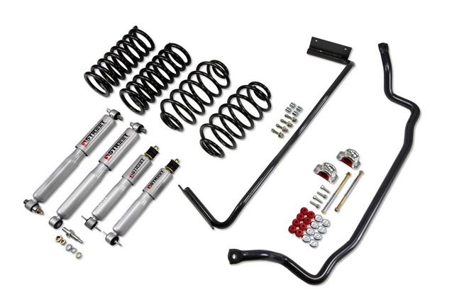 Belltech Complete Kit Inc Front and Rear Springs, Street Performance Shocks &amp; Sway b (1984-1987 Buick Regal) - 1729