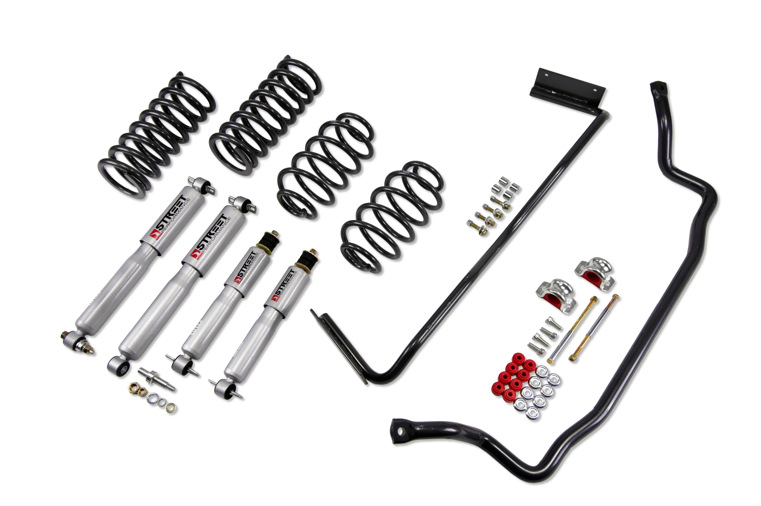 Belltech Complete Kit Inc Front and Rear Springs, Street Performance Shocks &amp; Sway b - 1730
