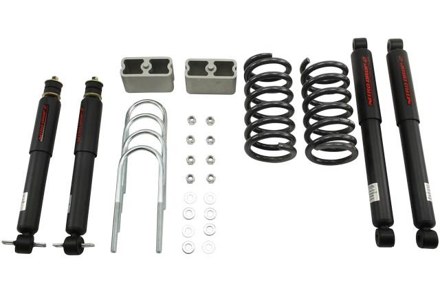 Belltech Front And Rear Complete Kit W/ Nitro Drop 2 Shocks (1983-1996 Mitsubishi Mighty Max) - 436ND
