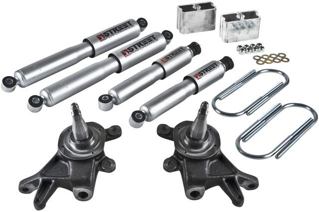 Belltech Front And Rear Complete Kit W/ Street Performance Shocks (1986-1994 D21,1995-1997 Pickup) - 440SP