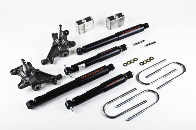 Belltech Front And Rear Complete Kit W/ Nitro Drop 2 Shocks (1984-1995 Pickup) - 444ND