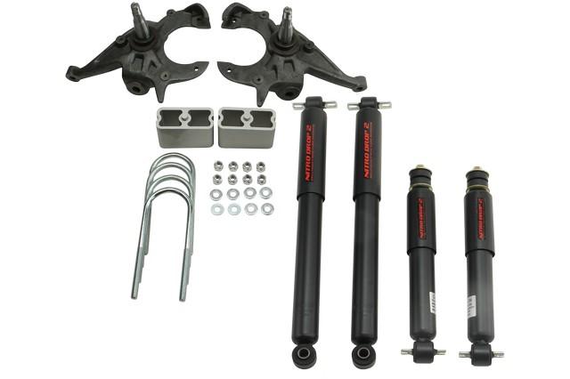 Belltech Front And Rear Complete Kit W/ Nitro Drop 2 Shocks (1982-2003 S10,1991-2003 GMC Sonoma,1982-1990 GMC S15) - 617ND