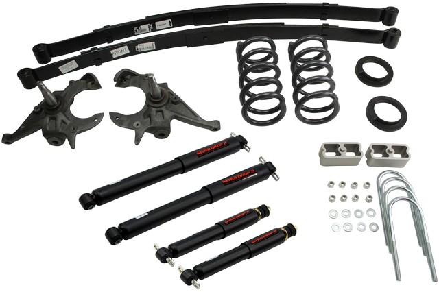 Belltech Front And Rear Complete Kit W/ Nitro Drop 2 Shocks (1994-2003 S10,1994-2003 GMC Sonoma,1997-2000 Isuzu Hombre) - 620ND