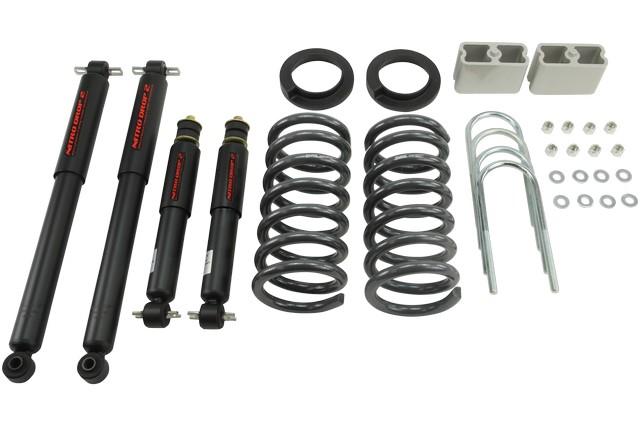 Belltech Front And Rear Complete Kit W/ Nitro Drop 2 Shocks (1994-2003 GMC Sonoma,1994-2003 S10) - 621ND