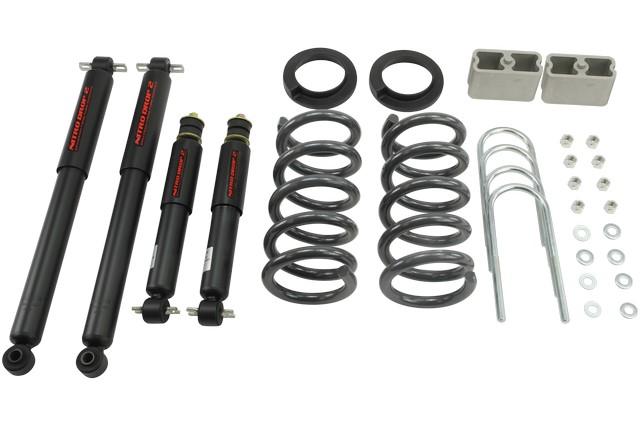 Belltech Front And Rear Complete Kit W/ Nitro Drop 2 Shocks (1991-2003 GMC Sonoma,1982-2003 S10,1996-2000 Isuzu Hombre,1982-1990 GMC S15) - 630ND