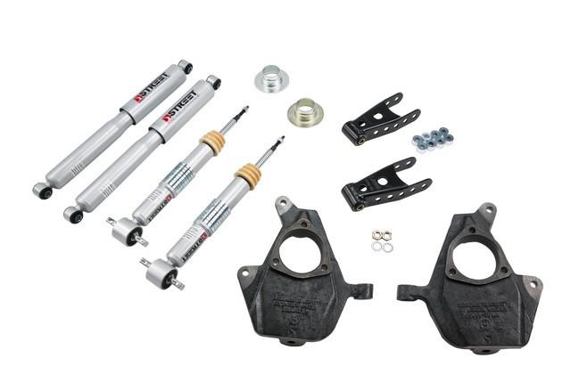 Belltech Front And Rear Complete Kit W/ Street Performance Shocks (2007-2013 Silverado 1500,2007-2013 GMC Sierra 1500) - 639SP