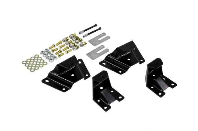 Belltech 4" Drop Leaf Spring Hanger Kit (Front and Rear Hangers) (1994-1995 B3000,1989-1997 Ranger,1994-1997 B2300,1994-1994 B4000) - 6410