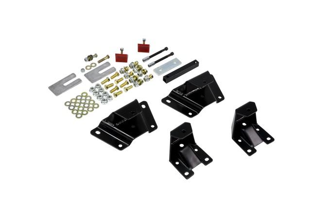 Belltech 4" Drop Leaf Spring Hanger Kit (Front and Rear Hangers) (1994-1997 B2300,1994-1996 B3000,1994-1997 B4000,1989-1997 Ranger) - 6412