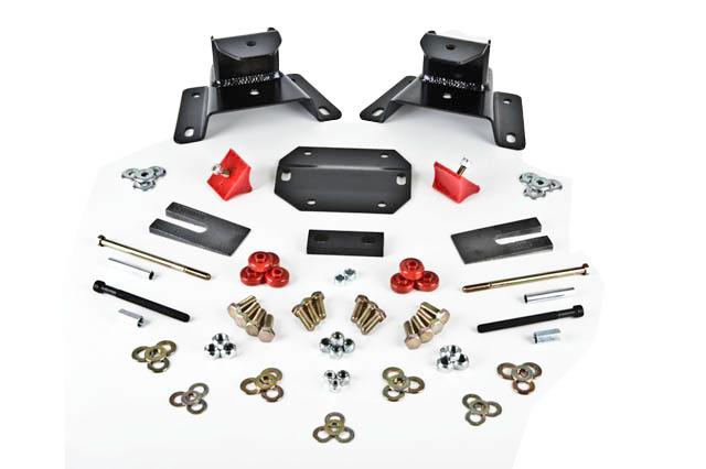 Belltech 3" Drop Leaf Spring Hanger Kit (Front Hanger) (1987-1996 F-150) - 6413