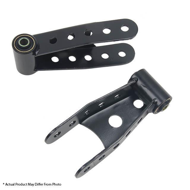 Belltech 2" Drop Leaf Spring Shackle (2019-2020 GMC Sierra 1500,2019-2020 Silverado 1500,2019-2019 GMC Sierra 1500 Limited) - 6416