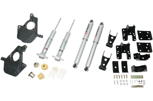 Belltech Front And Rear Complete Kit W/ Street Performance Shocks (2007-2013 GMC Sierra 1500,2007-2013 Silverado 1500) - 641SP