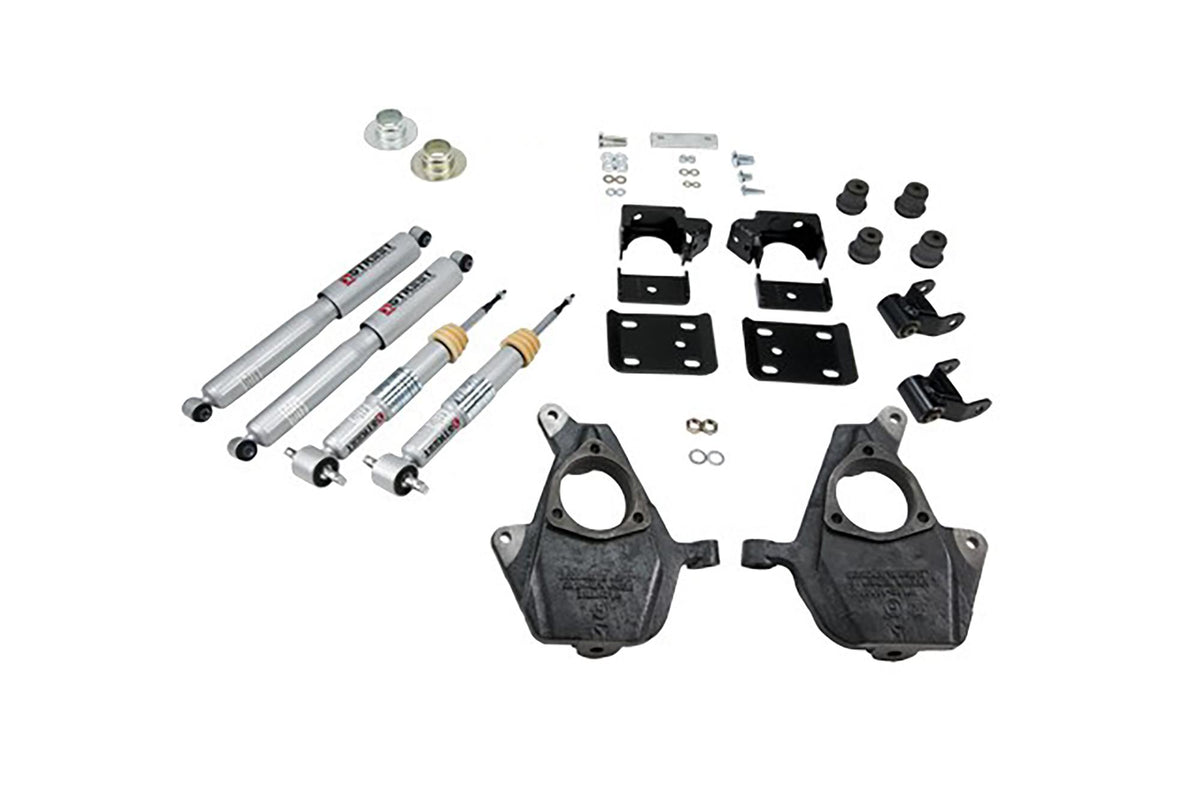 Belltech Front And Rear Complete Kit W/ Street Performance Shocks (2007-2013 Silverado 1500,2007-2013 GMC Sierra 1500) - 644SP