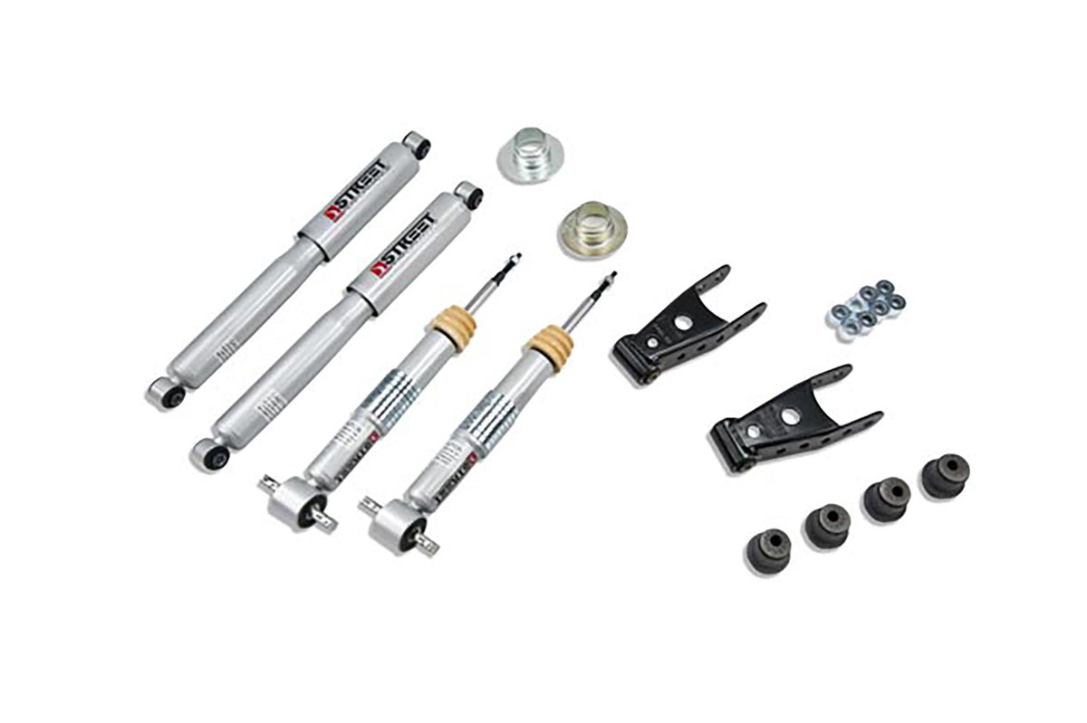 Belltech Front And Rear Complete Kit W/ Street Performance Shocks (2007-2013 GMC Sierra 1500,2007-2013 Silverado 1500) - 649SP