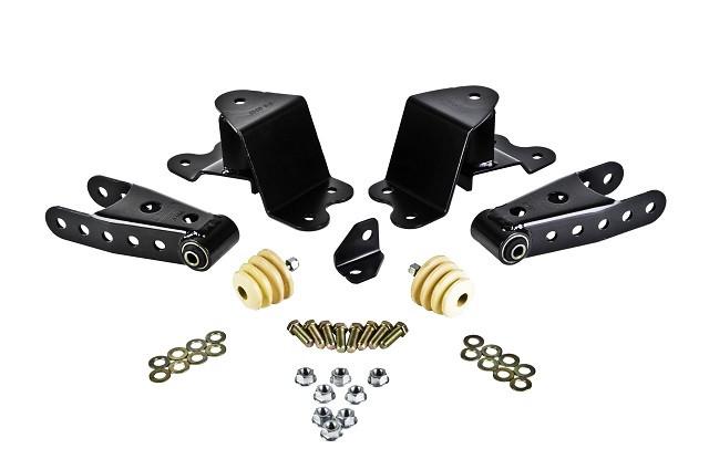 Belltech 4" Drop Leaf Spring Shackle &amp; Hanger Kit (Front Hanger/Rear Shackle) (1988-1998 C1500,1988-1998 GMC C1500) - 6500