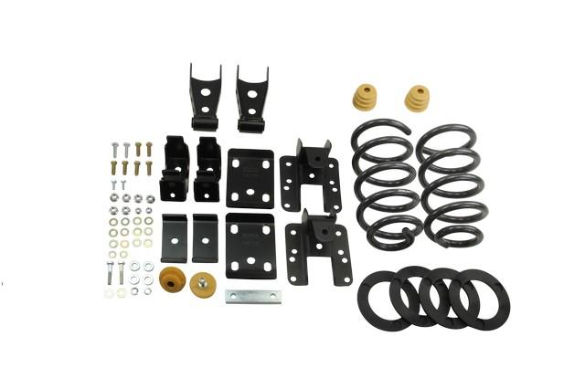 Belltech Front And Rear Complete Kit W/O Shocks (2007-2013 Silverado 1500,2007-2013 GMC Sierra 1500) - 651