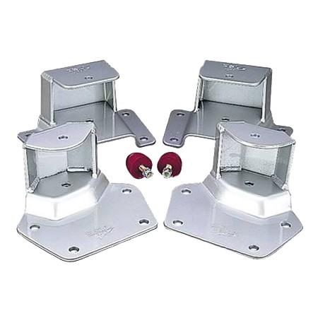 Belltech 4" Drop Leaf Spring Hanger Kit (Front and Rear Hangers) (1987-1996 Dakota) - 6570
