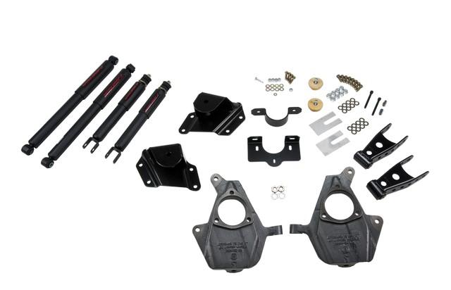 Belltech Front And Rear Complete Kit W/ Nitro Drop 2 Shocks (1999-2000 Silverado 1500,1999-2000 GMC Sierra 1500) - 660ND